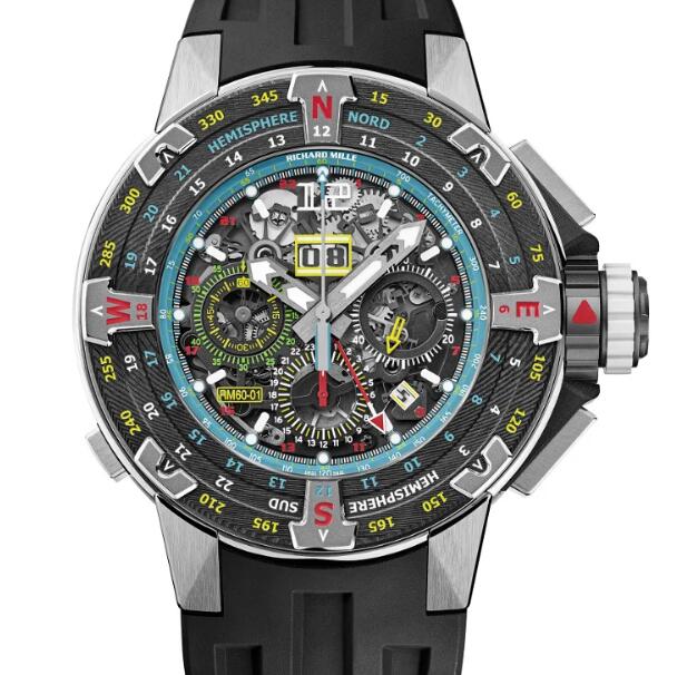 RICHARD MILLE RM 60-01 Automatic Flyback Chronograph Les Voiles de St Barth Limited Edition